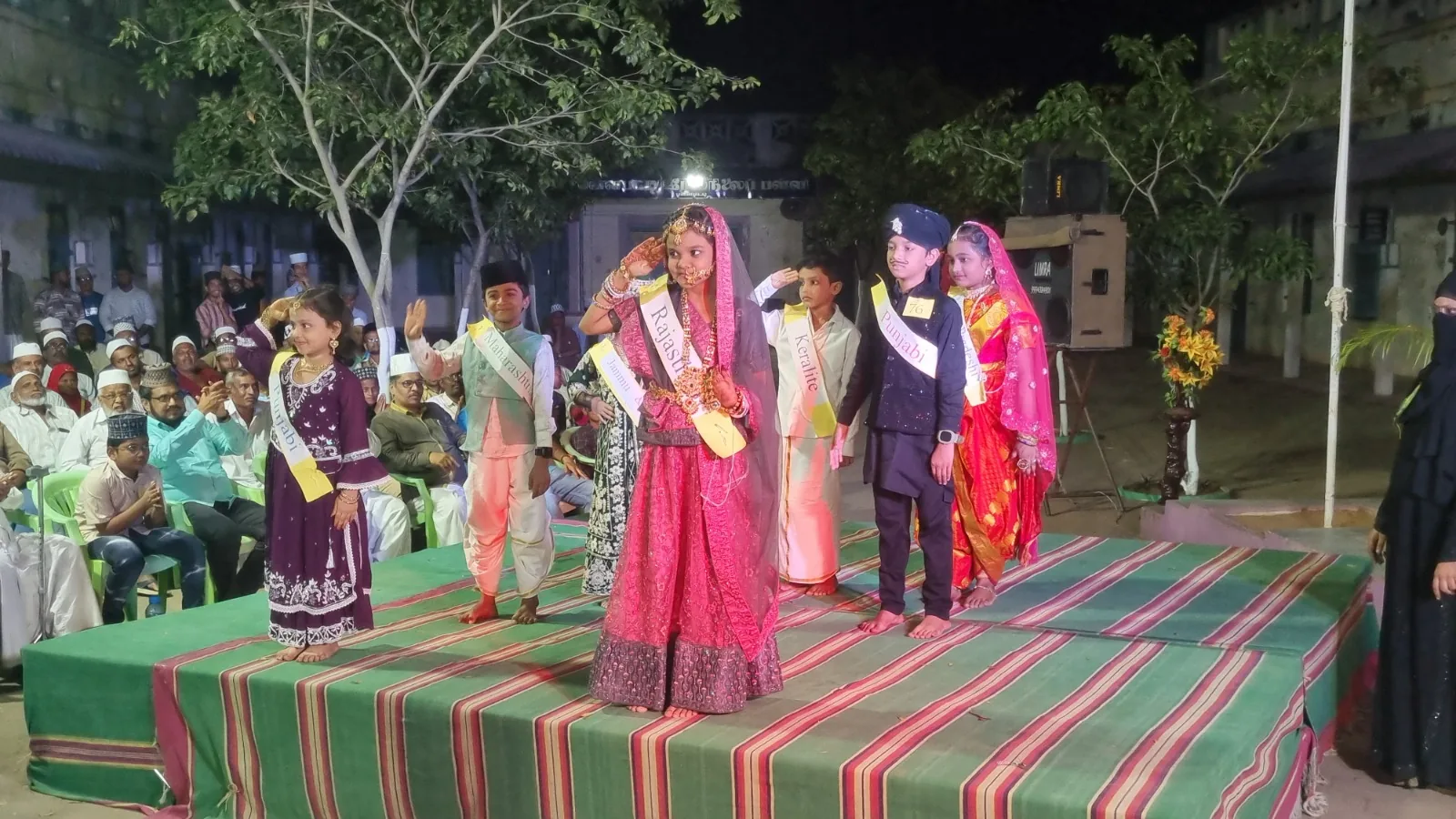 Students at a Crescent School programme